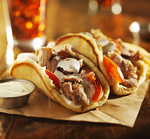 découvrez des sandwiches à base de pita grecque